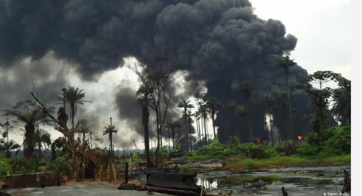 Toxic smoke and no jobs in the oil-rich Niger Delta